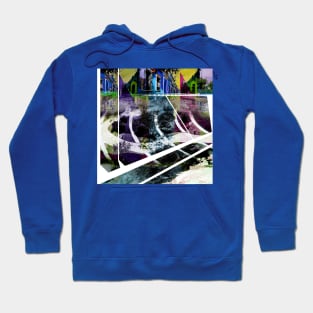 mazatlan in style colors collage city street art Hoodie